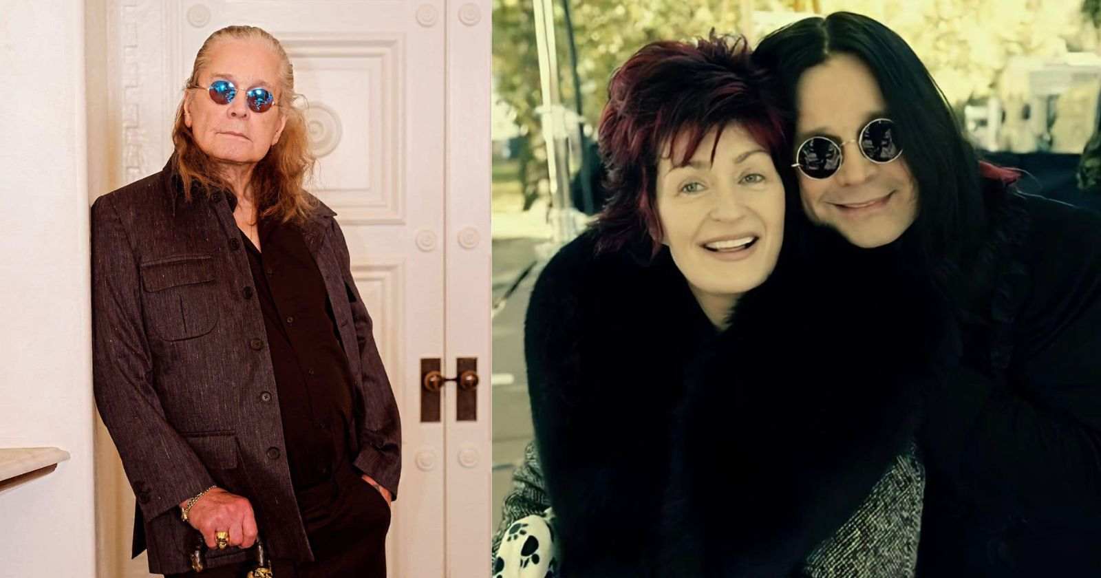 Ozzy and Sharon Osbourne