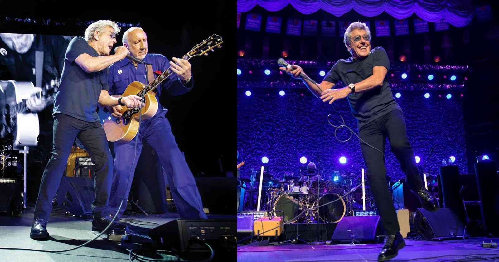 Pete Townshend and Roger Daltrey
