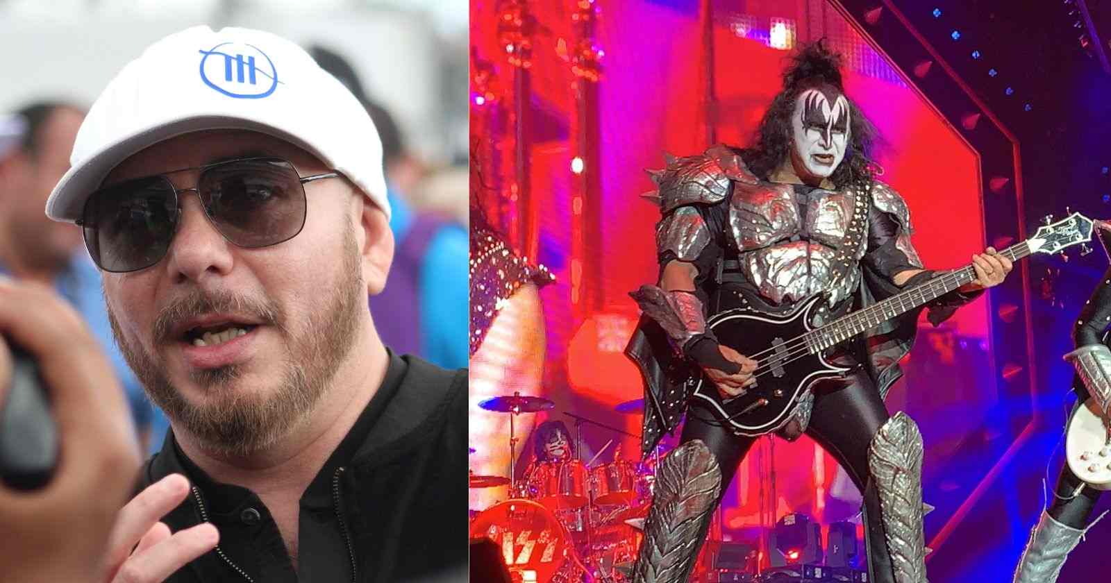 Pitbull and Kiss
