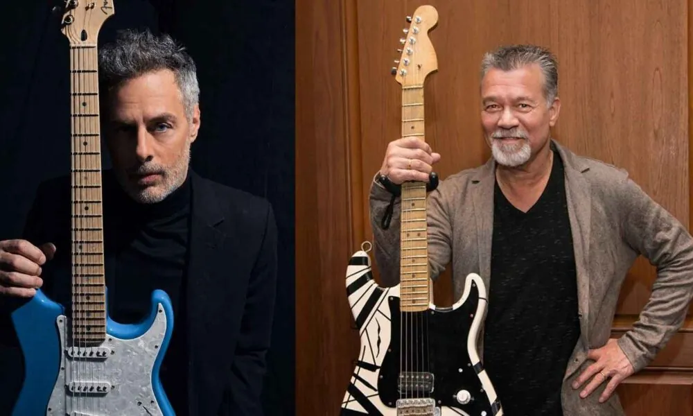 Richie Kotzen and Eddie Van Halen