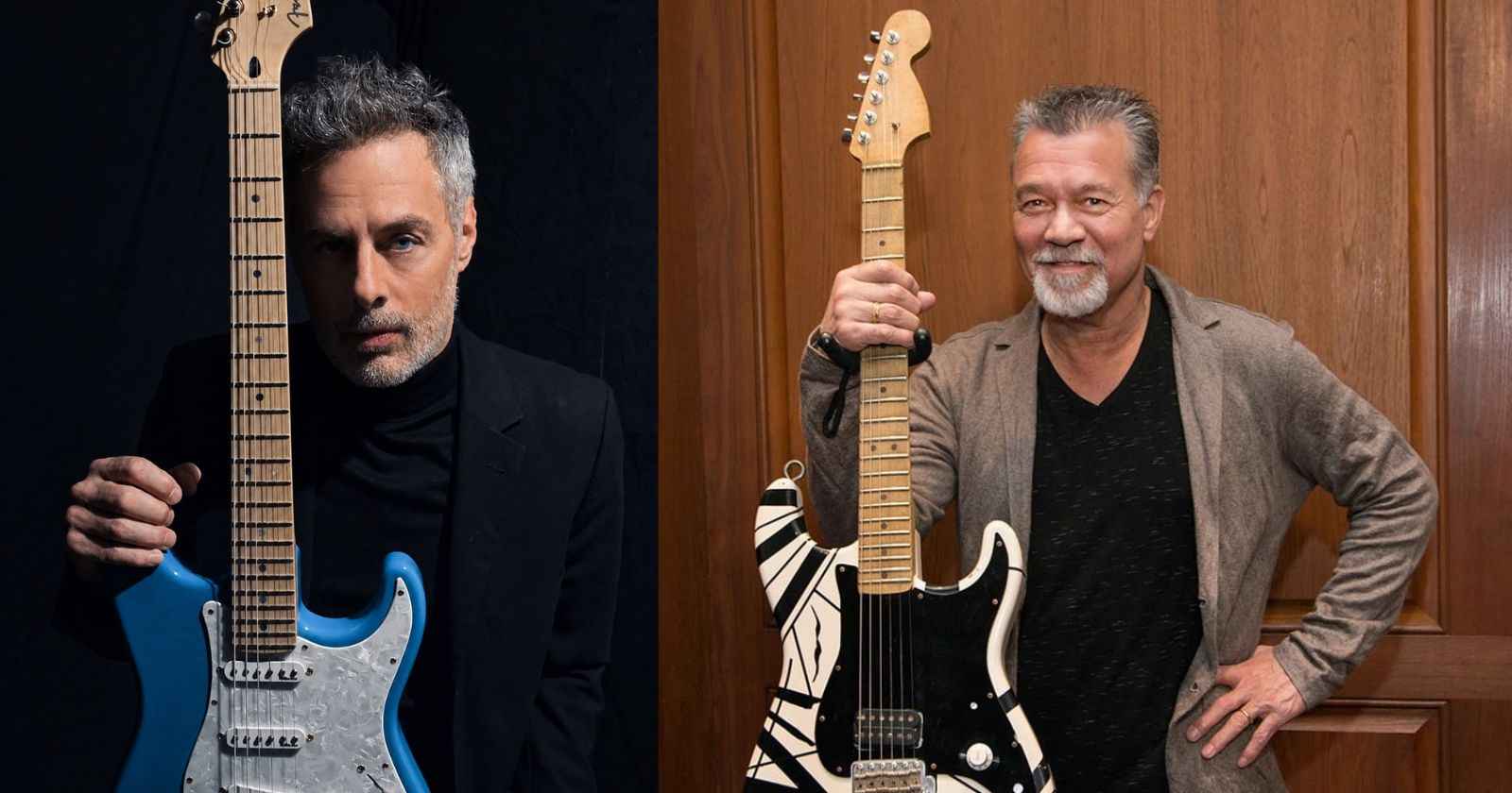 Richie Kotzen and Eddie Van Halen