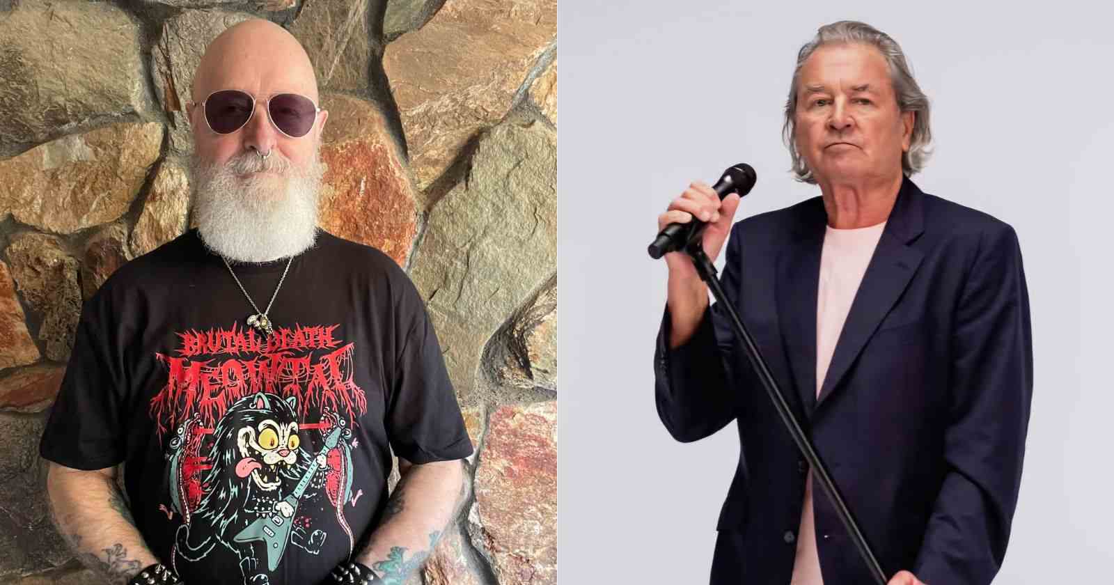 Rob Halford and Ian Gillan