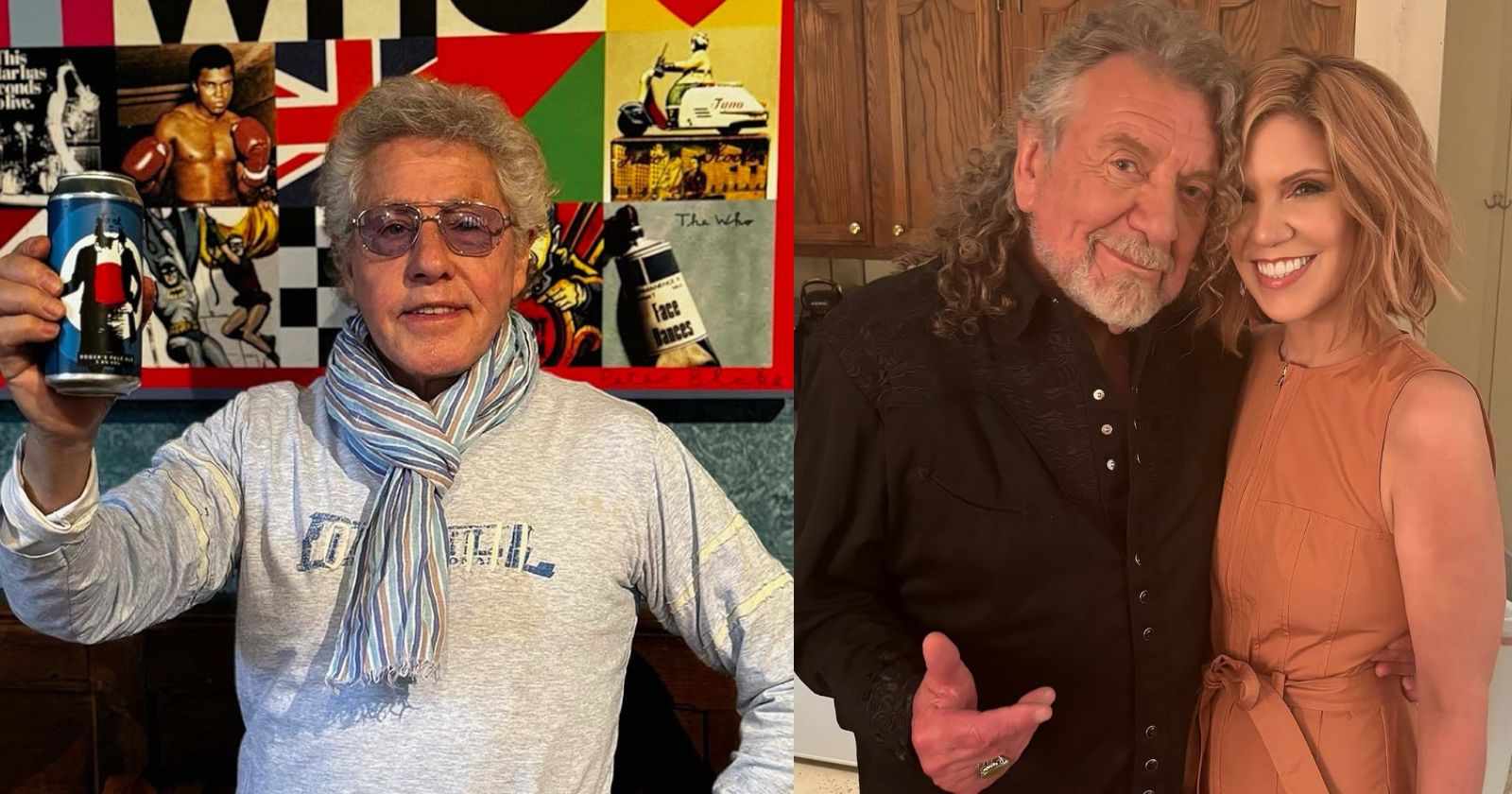 Roger Daltrey Robert Plant