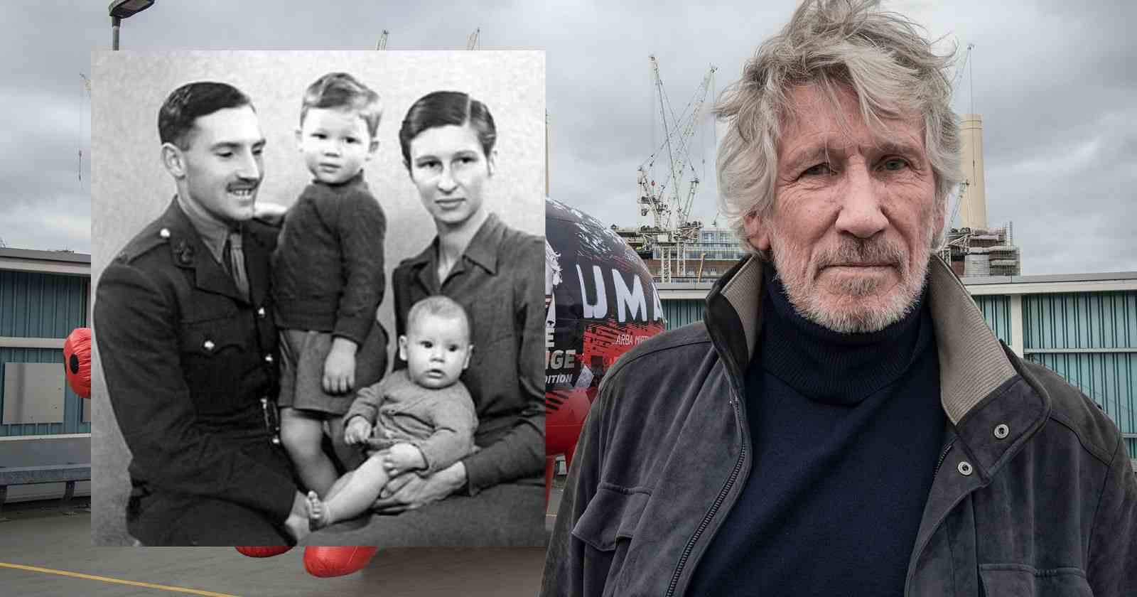 Roger Waters and his family