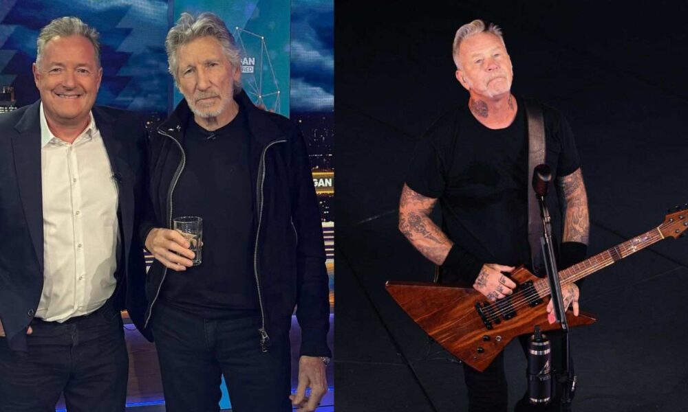 Roger Waters and James Hetfield