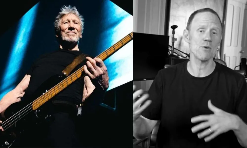 Roger Waters and his son Harry Waters