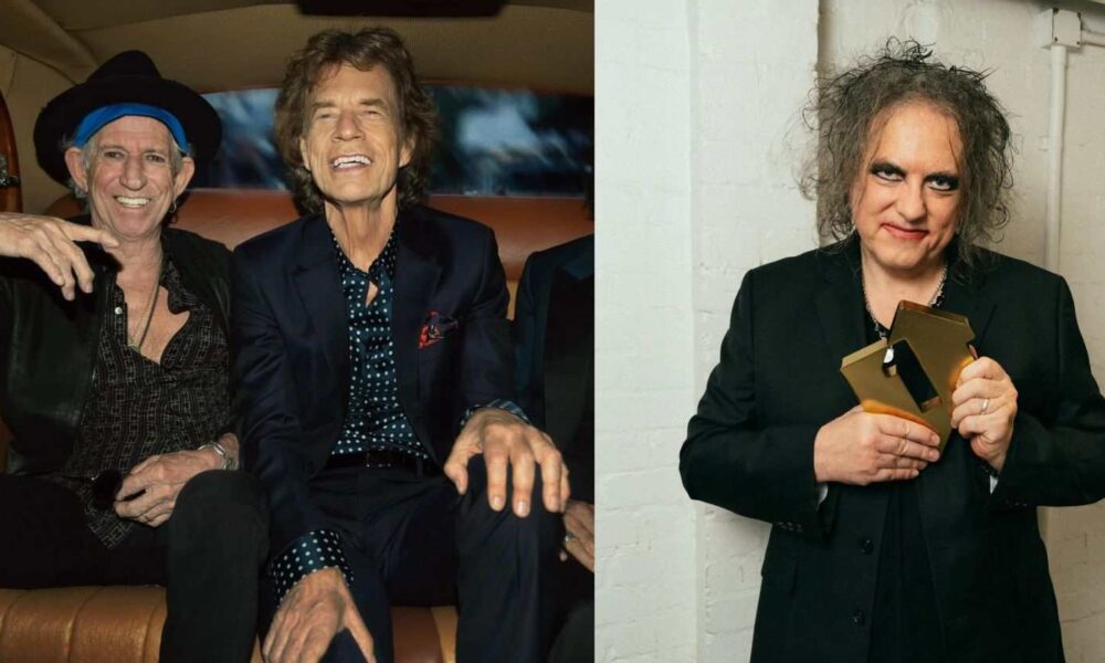 Rolling Stones and Robert Smith