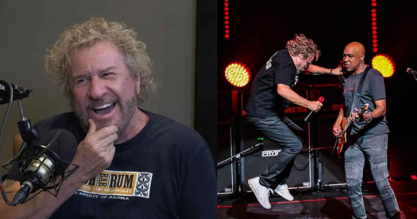 Sammy Hagar lists his 5 favorite songs to play live on current tour