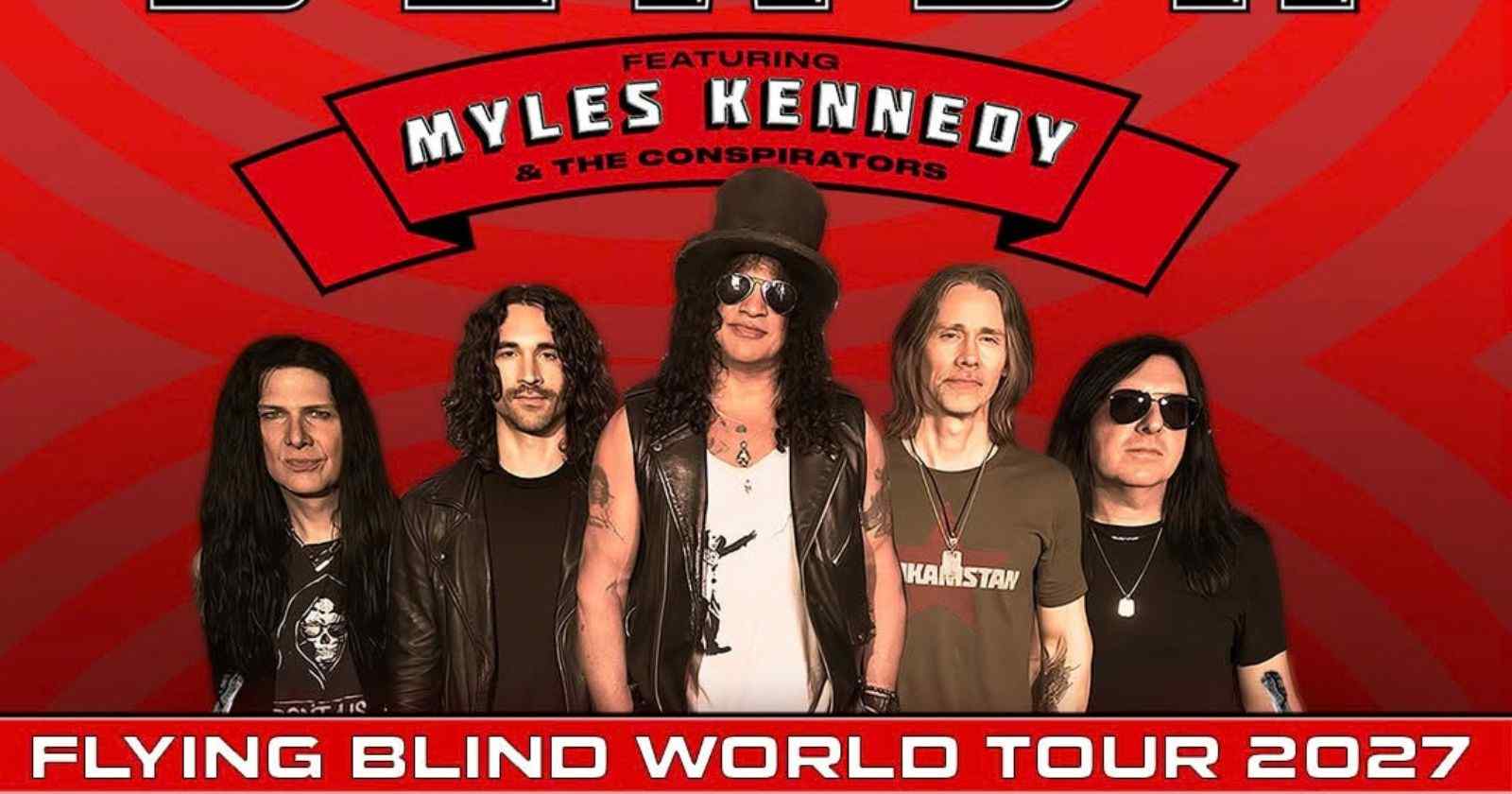 Slash 2027 tour dates