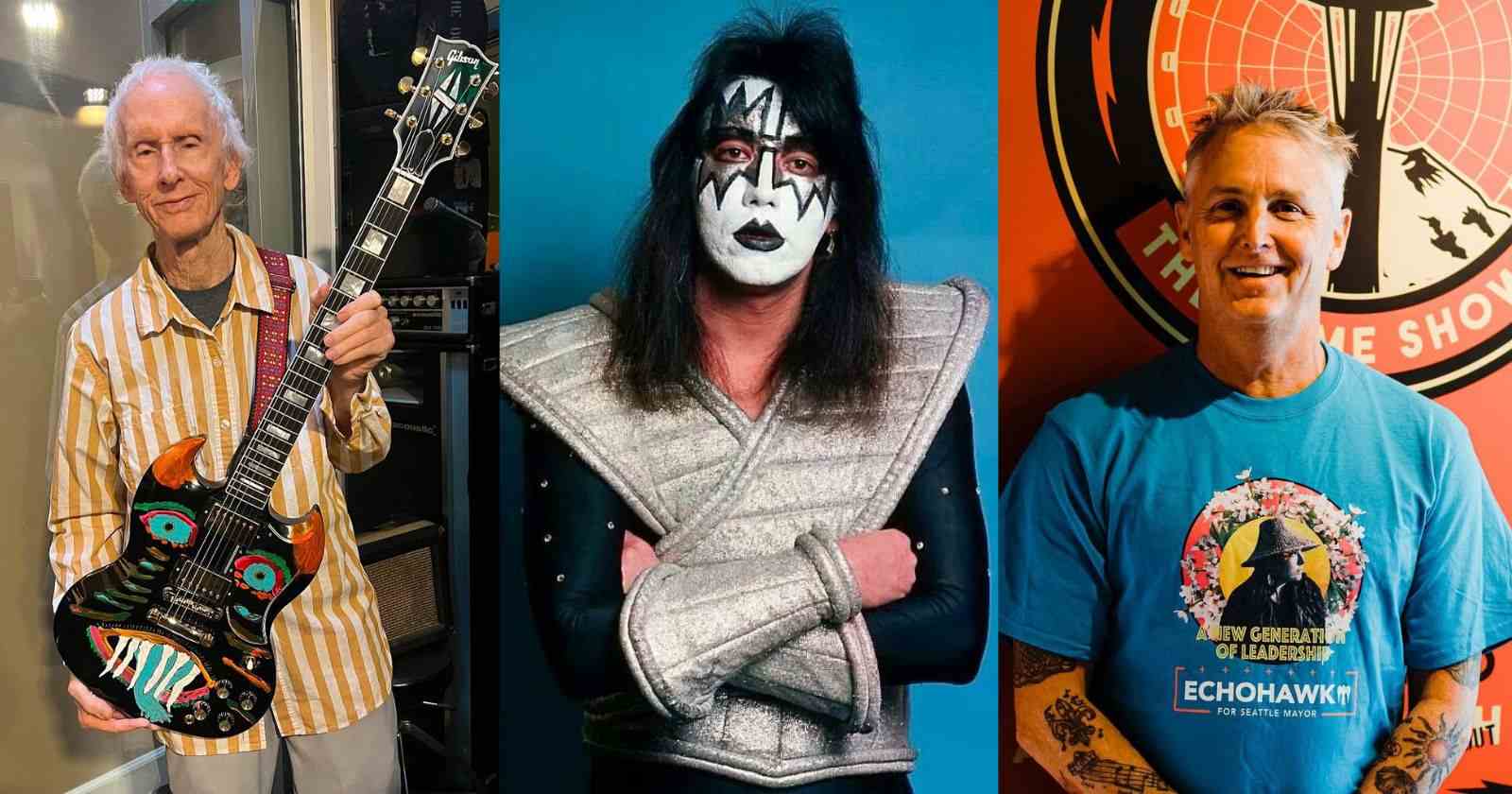 The Doors, Kiss, Pearl Jam