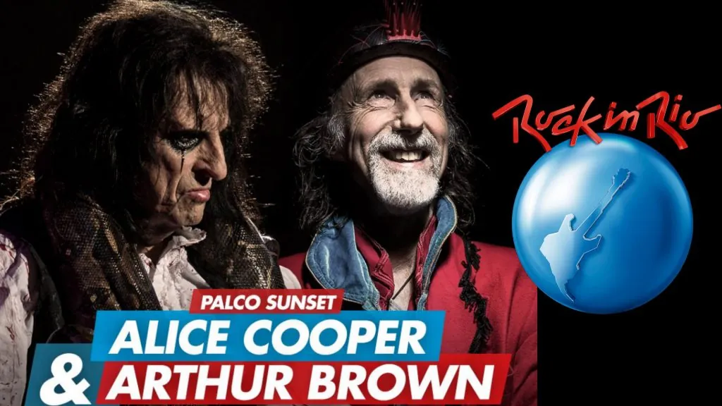 Watch Alice Cooper and Arthur Brown live in Rock In Rio