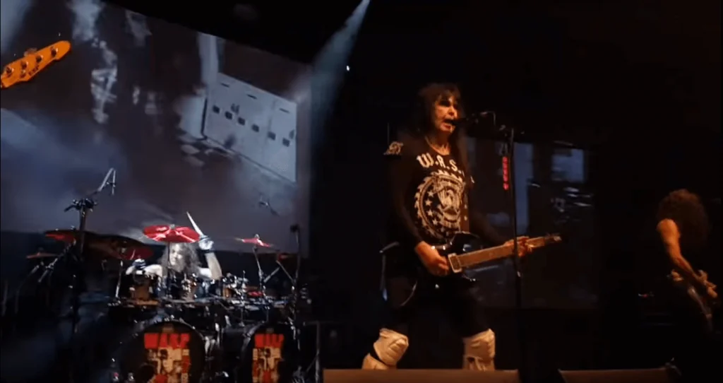 Watch W.A.S.P play for the first time with drummer Aquiles Priester