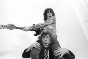 Bon Scott and angus