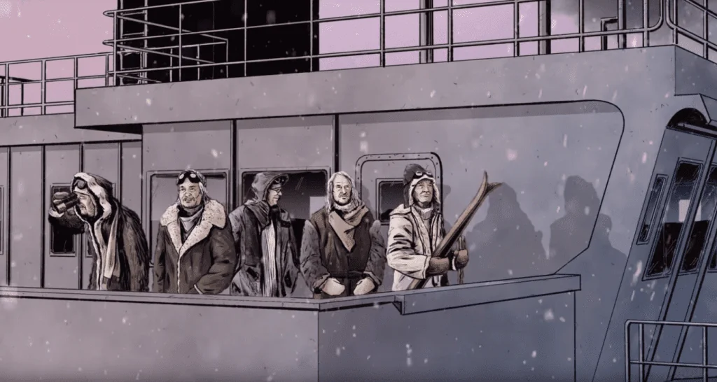 Deep Purple animated video