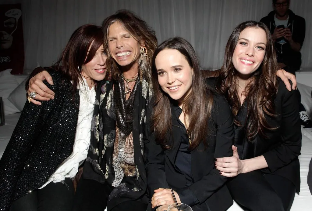 Liv Tyler, Steven Tyler and Ellen Page