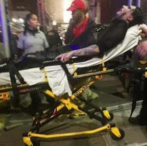 Marylin Manson on the hospital