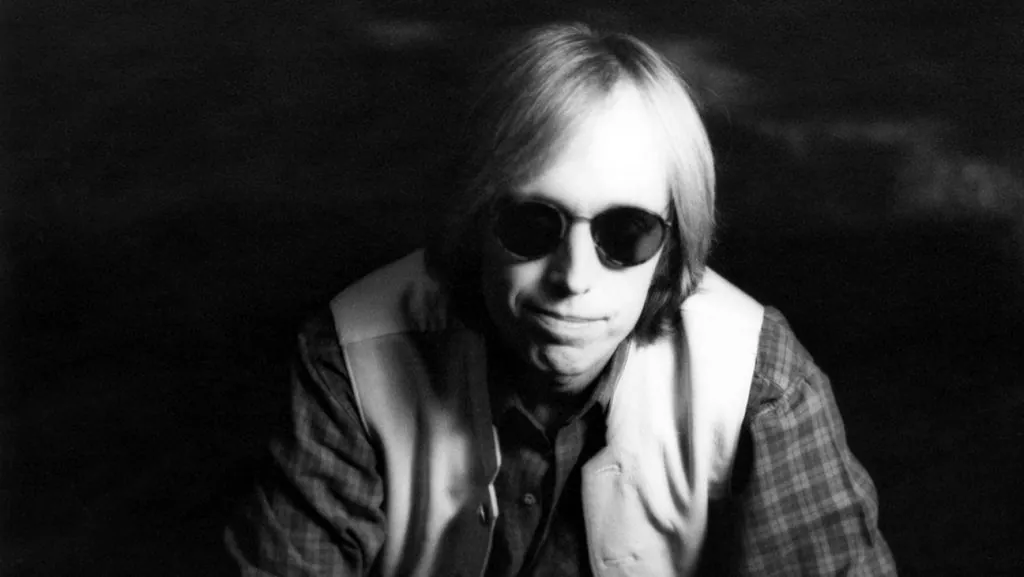 Tom Petty wearing sunglasses
