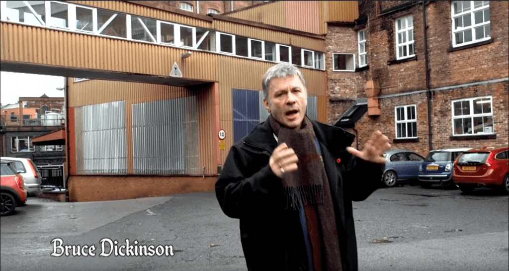 Watch Bruce Dickinson introducing the new Iron Maiden beer