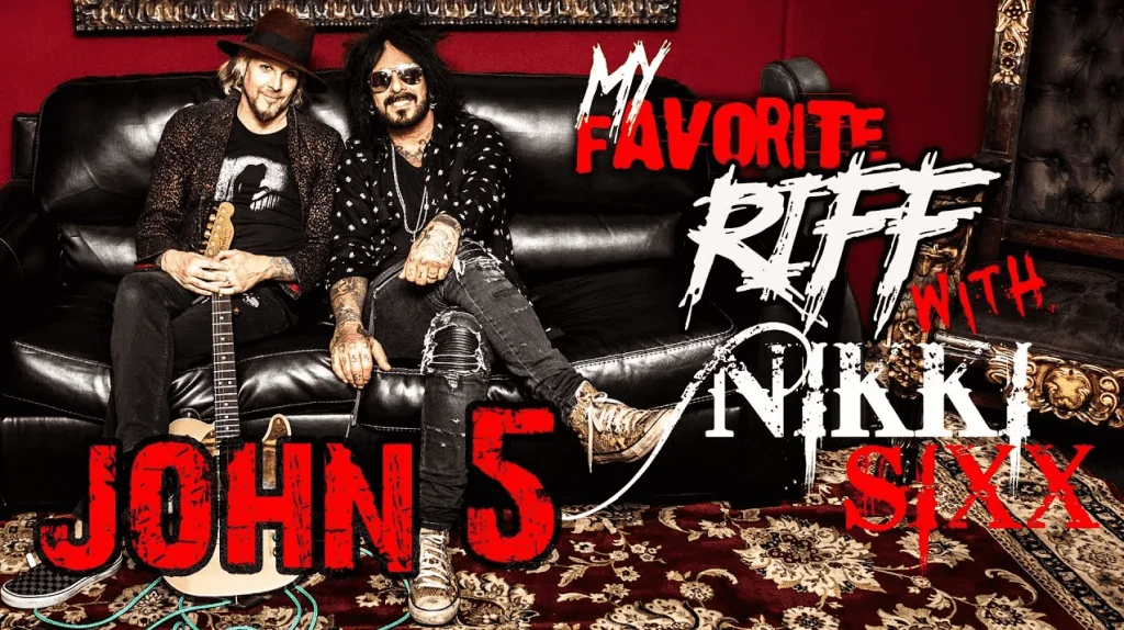 Watch John 5 talking to Nikki Sixx “My Favorite Riff” Series (1)