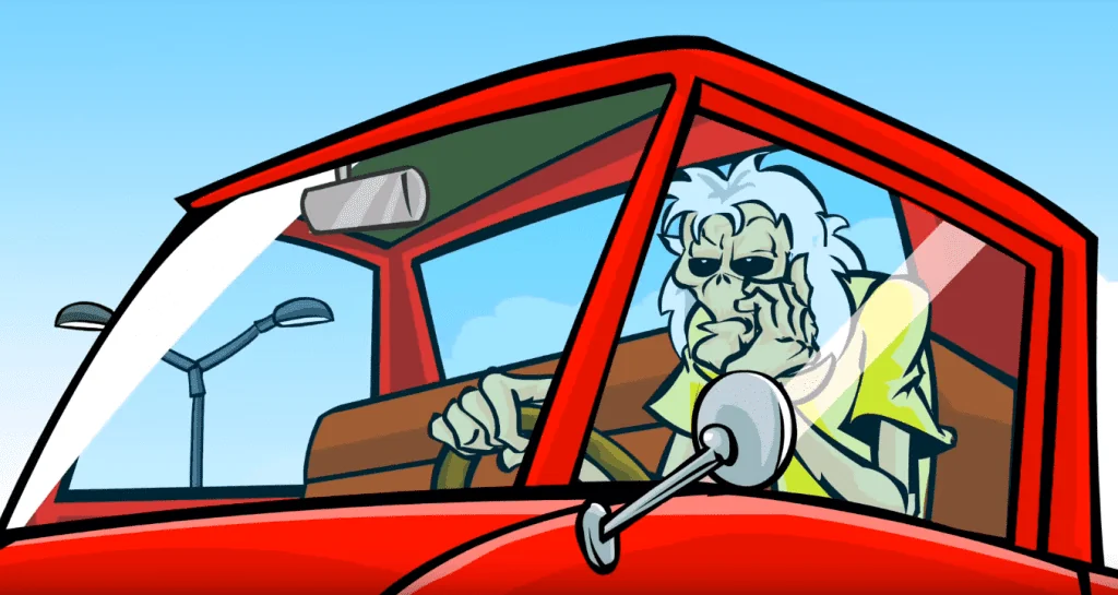 Watch awesome Iron Maiden's Man on The Edge animated clip by fan-min