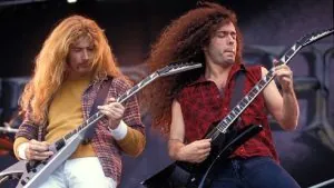 Marty Friedman and Dave Mustaine