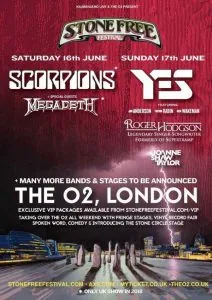 Stone Free festival lineup