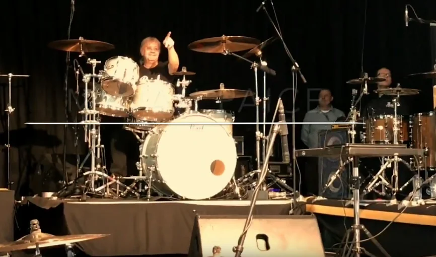 Ian Paice drum clinic