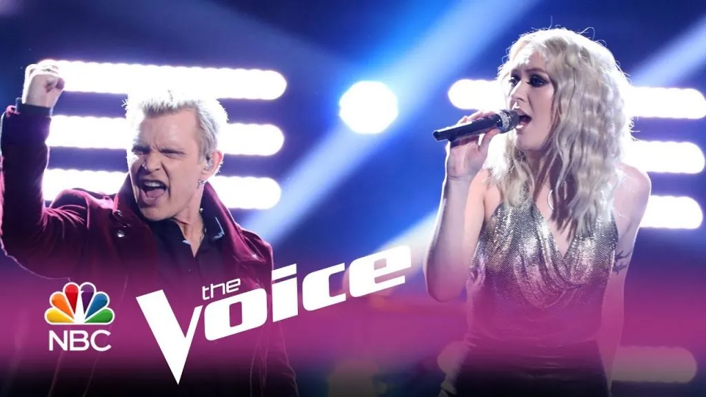 Watch Billy Idol help contestant to win The Voice singing “White Wedding”