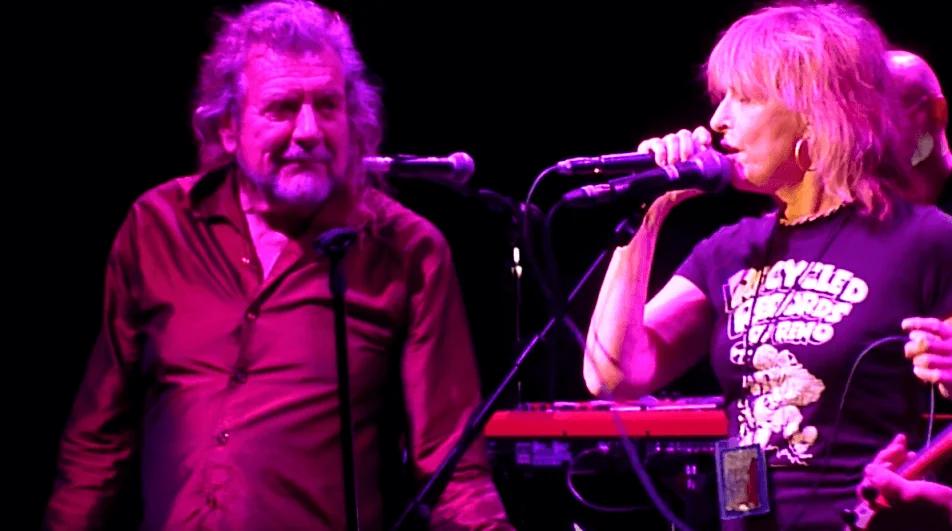 Watch Robert Plant and Chrissie Hynde performing together in London