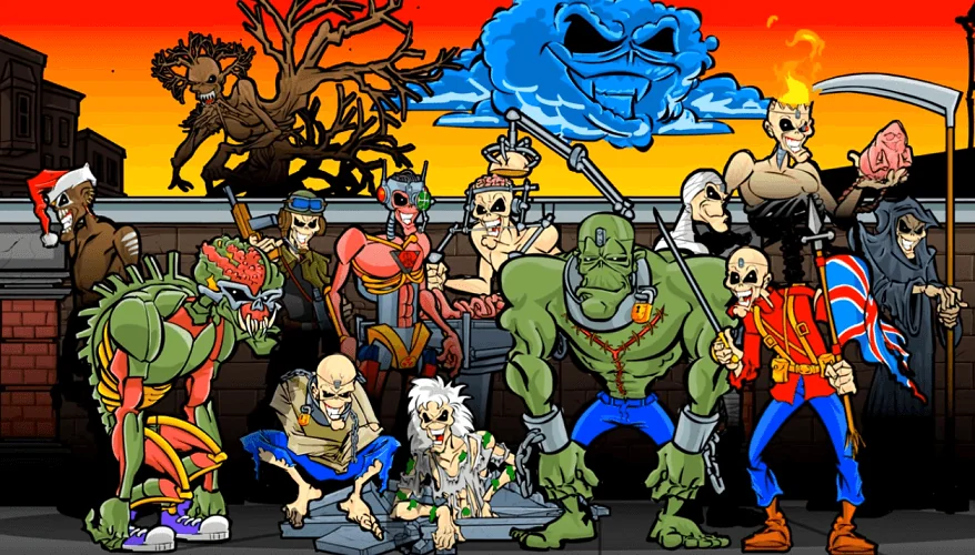 Watch animated Christmas animation in Iron Maiden's Prodigal Son