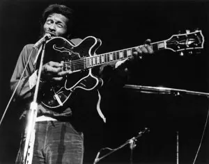 Chuck Berry guitar gun