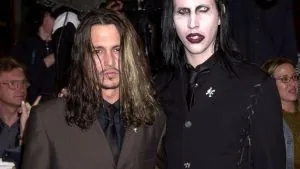 Johnny Depp and Marilyn Manson