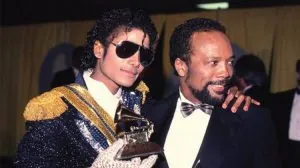 Michael Jackson and Quincy Jones