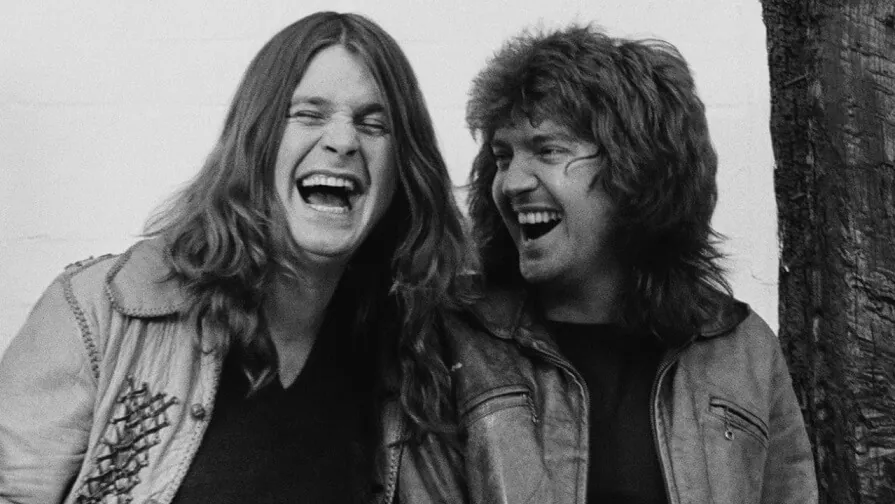 Ozzy Osbourne and Bob Daisley