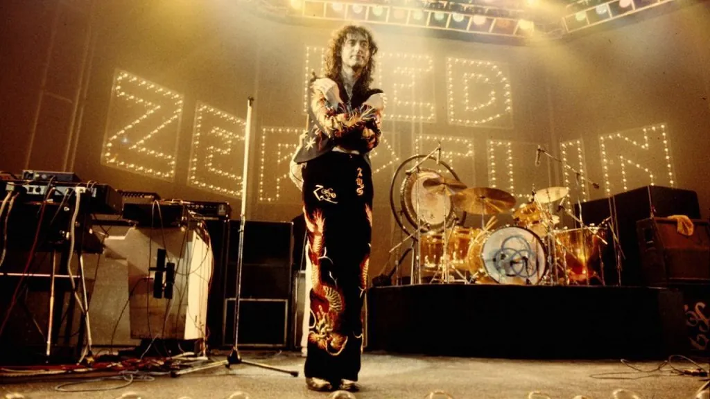 Jimmy Page onstage