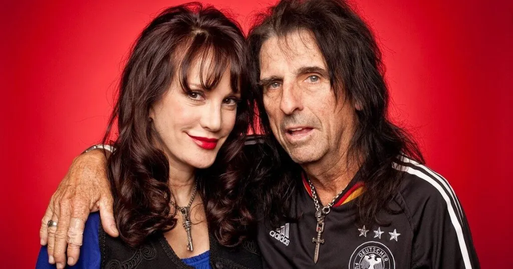 Alice Cooper and wife