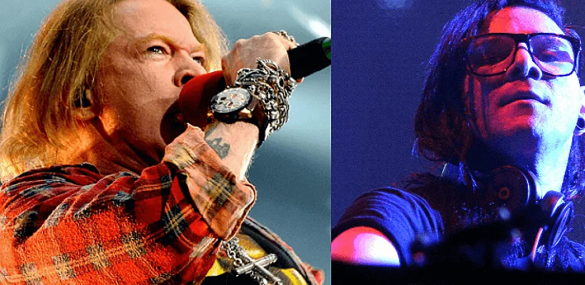 Axl Rose and Skrillex