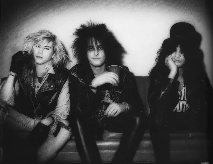 Duff McKagan, Nikki Sixx and Slash