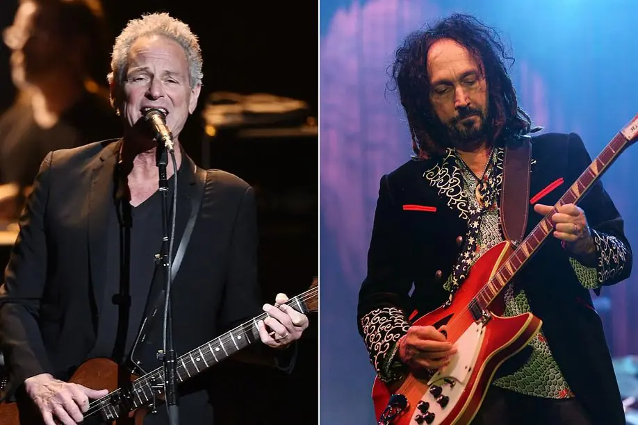Lindsey Buckingham and Mike Campbell