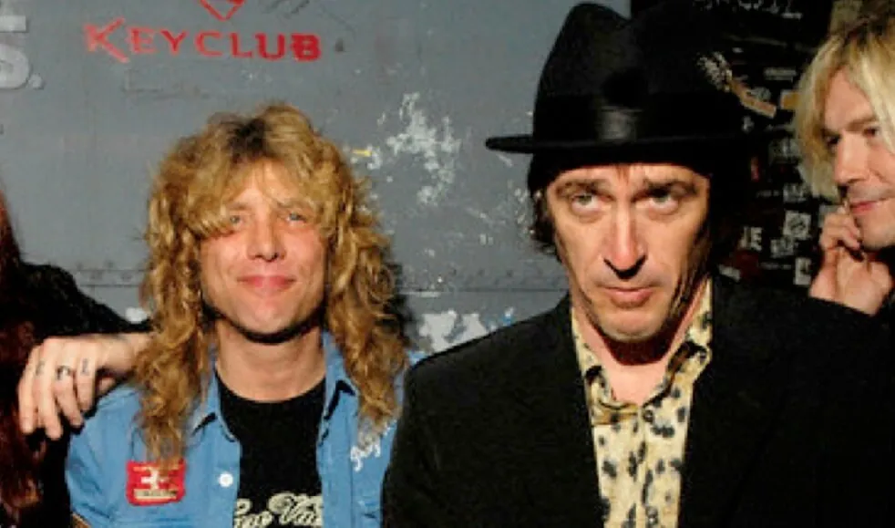 Steven Adler and Izzy Stradlin