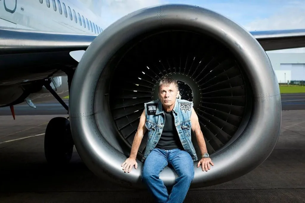 Bruce Dickinson turbine