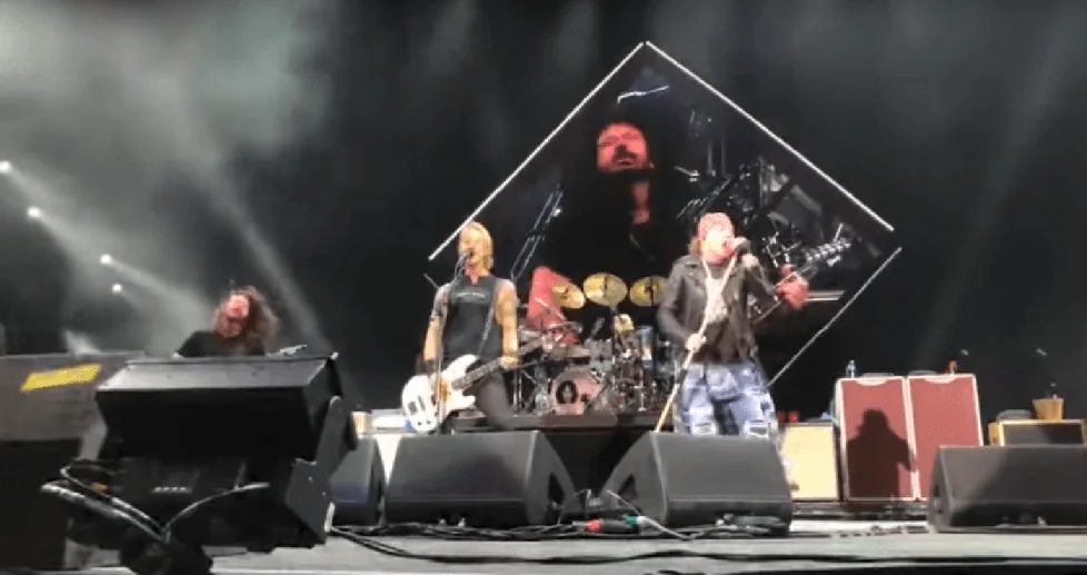 Foo Fighters and Guns N Roses