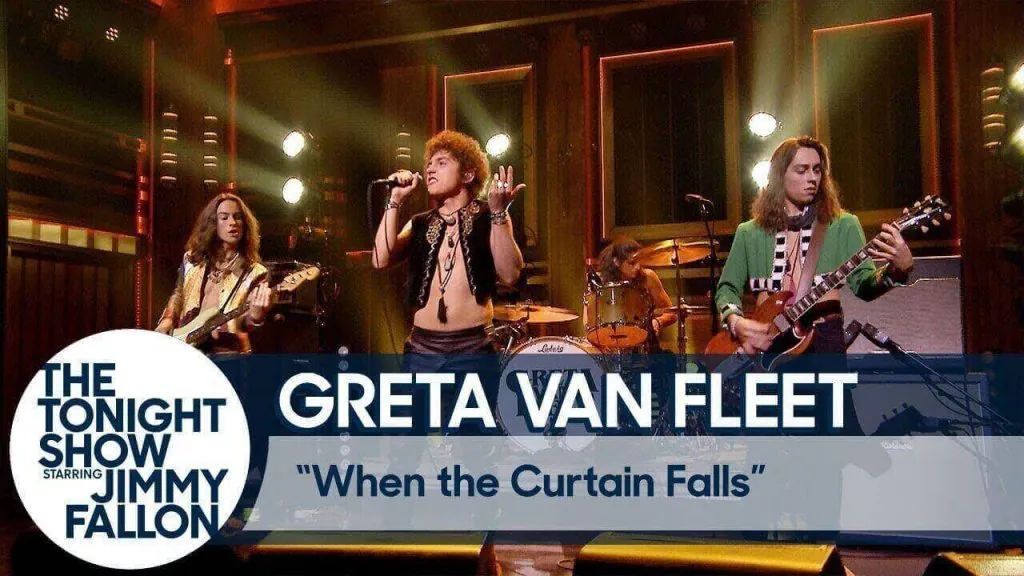 Greta Van Fleet at Jimmy Fallon