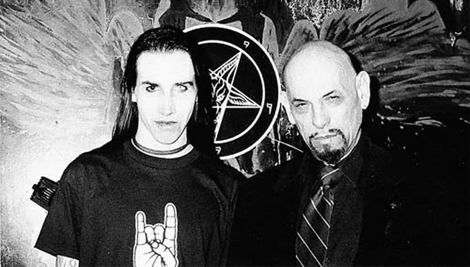 Marilyn Manson and Anton LaVey