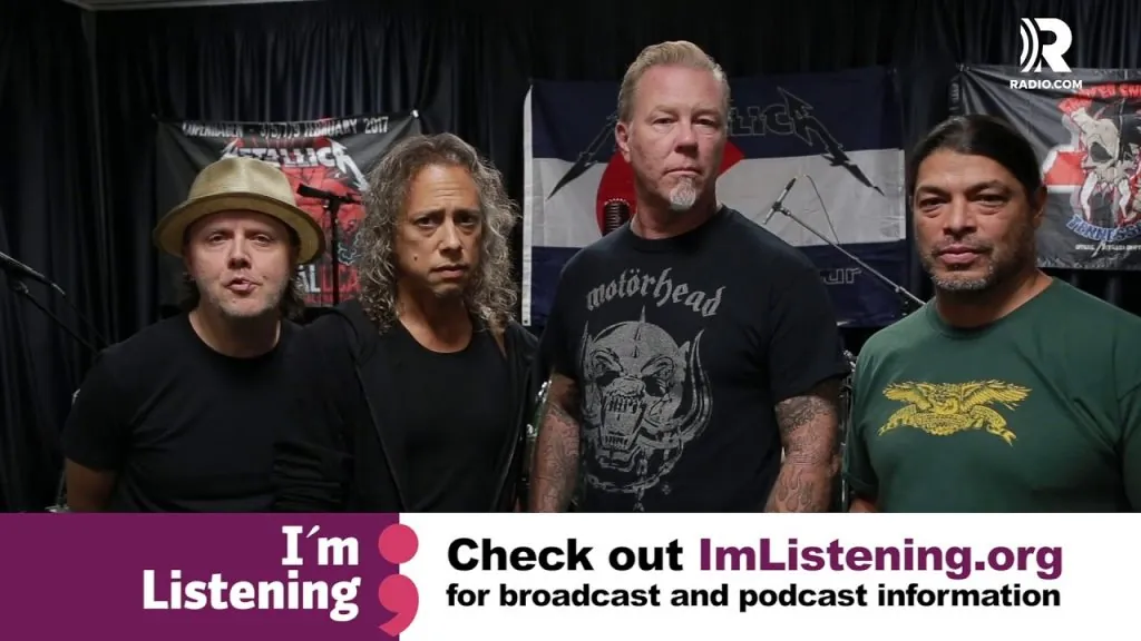 Metallica on suicide awareness