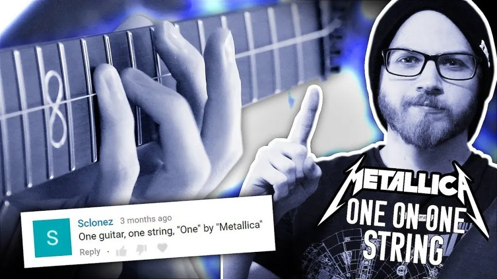 Metallica played with one string