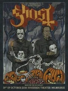 Ghost tribute to dead fan