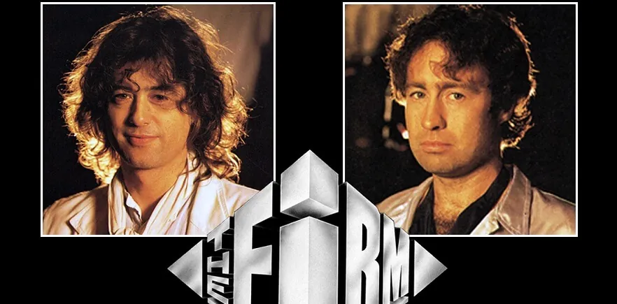 Jimmy Page and Paul Rodgers The Firm