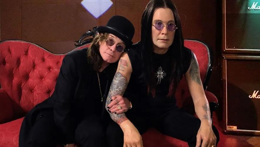 Ozzy Osbourne and wax toy