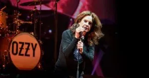 Ozzy Osbourne onstage